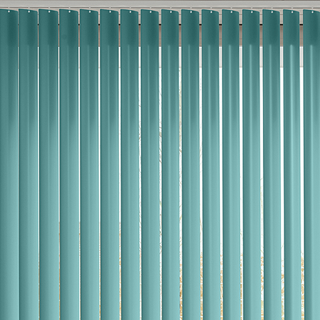 Banlight Duo Turquoise Vertical Blind