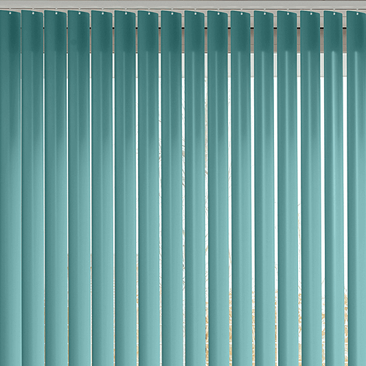 Banlight Duo Turquoise Vertical Blind