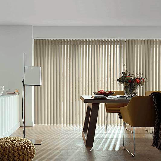 Banlight Duo Linen Vertical Blind