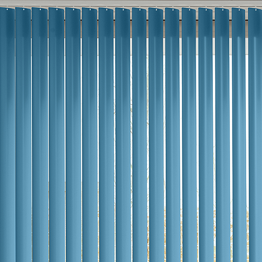 Banlight Duo Atlantic Blue Vertical Blind