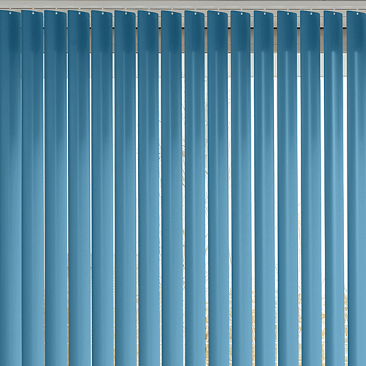 Banlight Duo Atlantic Blue Vertical Blind