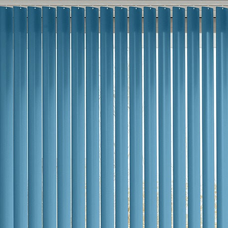 Banlight Duo Atlantic Blue Vertical Blind