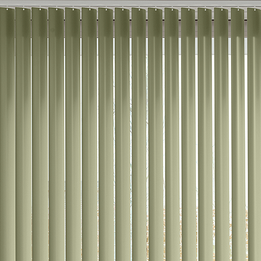 Banlight Duo Green Vertical Blind