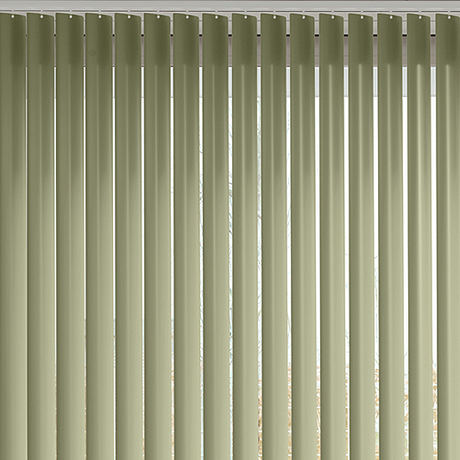 Banlight Duo Green Vertical Blind