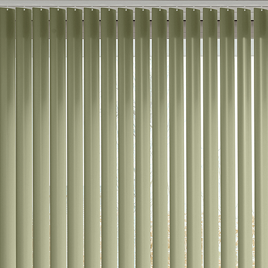 Banlight Duo Green Vertical Blind