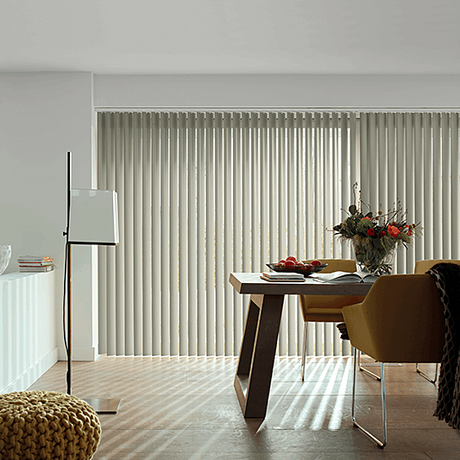 Banlight Duo Calico Vertical Blind