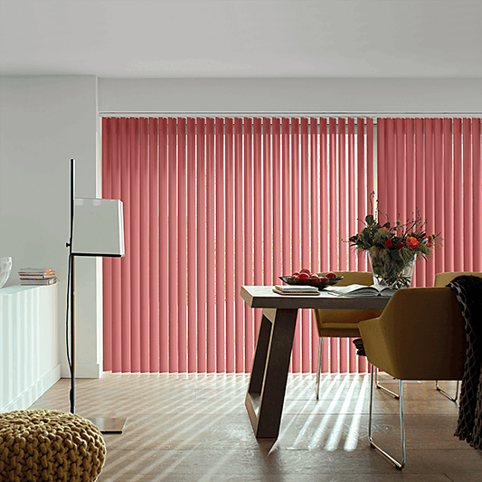 Banlight Duo Scarlet Vertical Blind