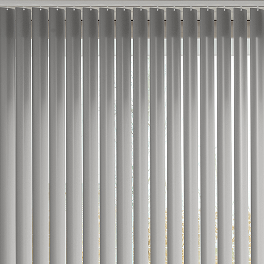 Banlight Duo Pale Grey Vertical Blind