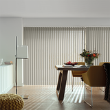 Bella Oyster Vertical Blind - Blinds4All.co.uk