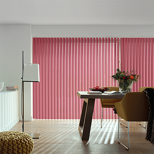 Bella Chilli Vertical Blind - Blinds4All.co.uk