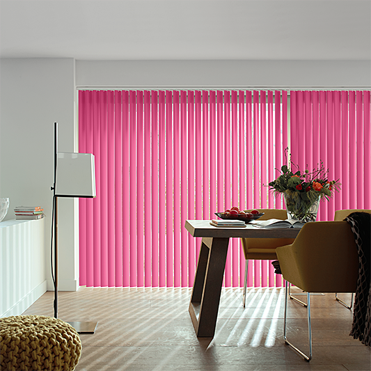 Splash Lipstick Vertical Blind - Blinds4All.co.uk