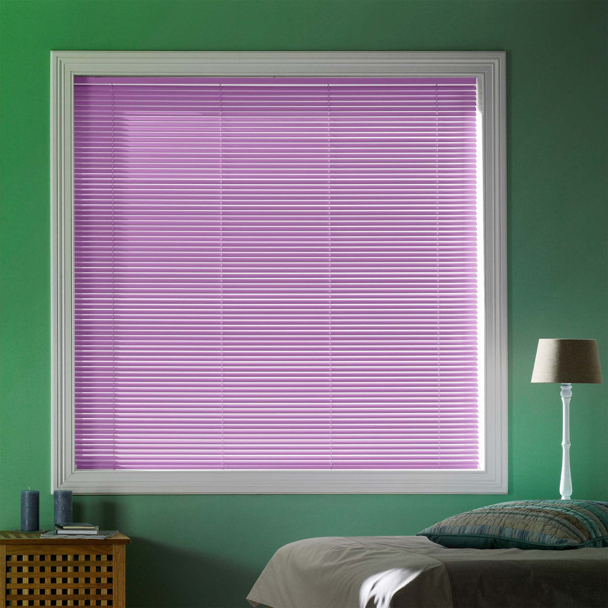 Perfect Fit Metal Venetian Sample - Beryl 25mm - Blinds4All.co.uk