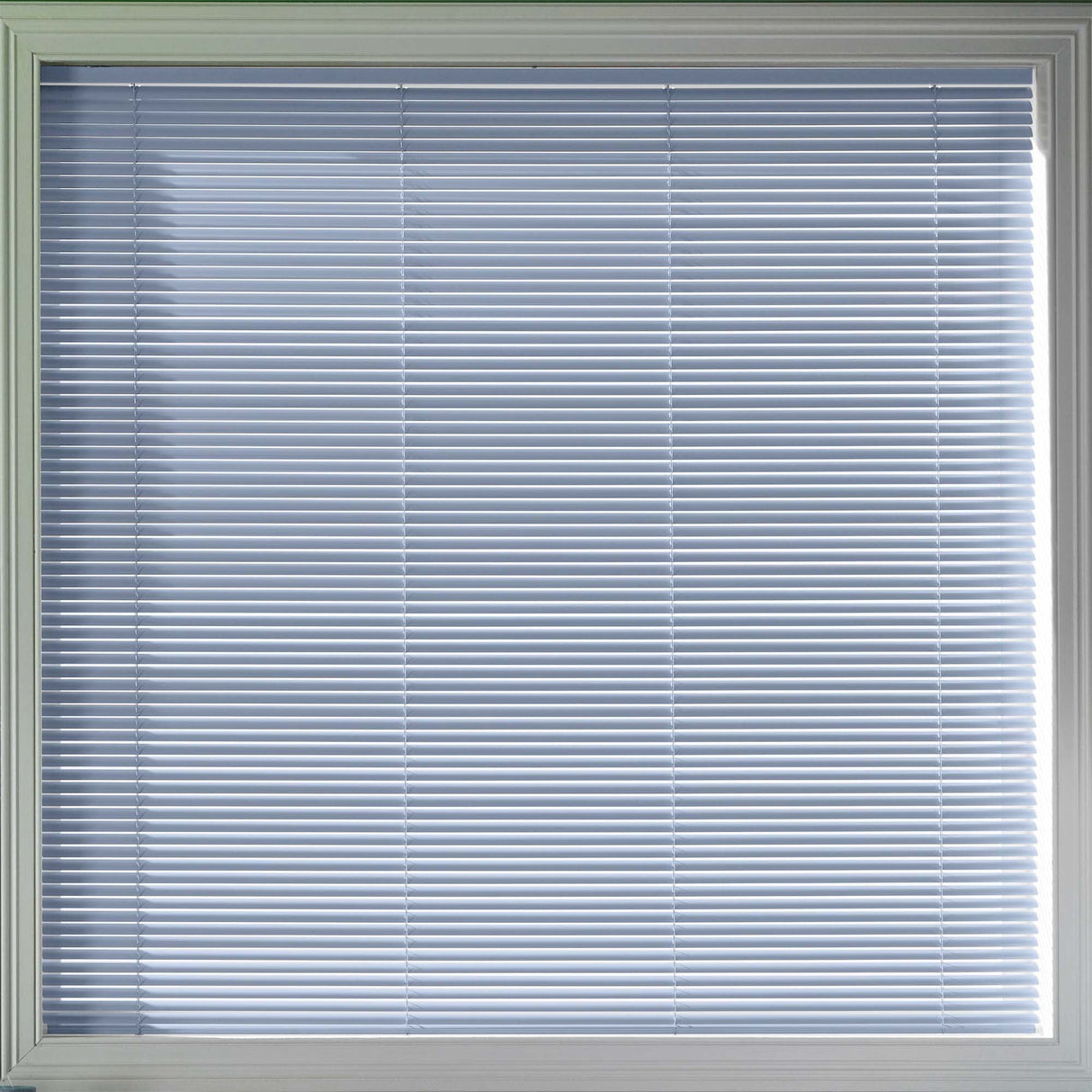 Perfect Fit Metal Venetian Sample - Quartz Blue 25mm - Blinds4All.co.uk