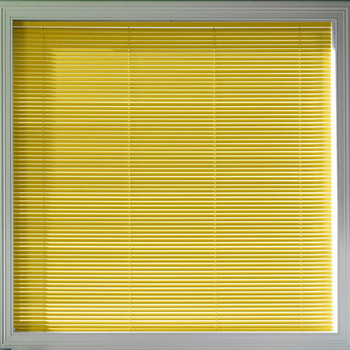 Perfect Fit Metal Venetian Sample - Yellow 25mm