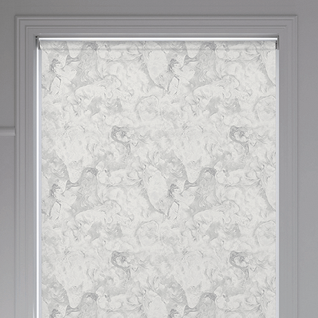 Aquarelle Mist Roller Blind - Battery Powered