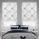 Ashdown Snowdrop Roller Blind - Battery Powered