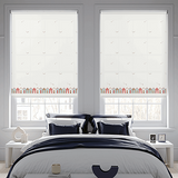 Beach Hut Harbour Roller Blind