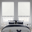 Beach Hut Marina Roller Blind - Battery Powered