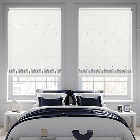 Beach Hut Marina Roller Blind