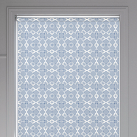 Lace Cornflower Roller Blind - Blinds4All.co.uk