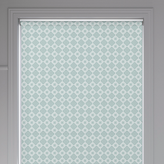 Lace Olive Roller Blind