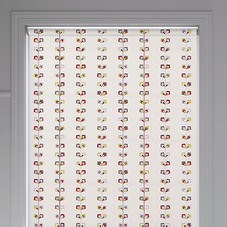 MidCentury Wine Roller Blind