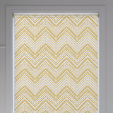 Mudcloth Ochre Roller Blind