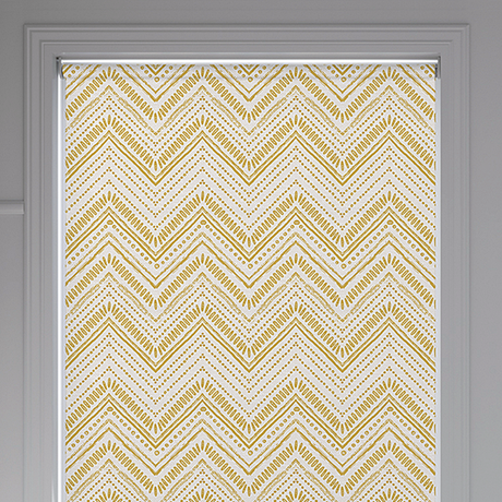 Mudcloth Ochre Roller Blind