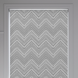 Mudcloth Smoke Roller Blind