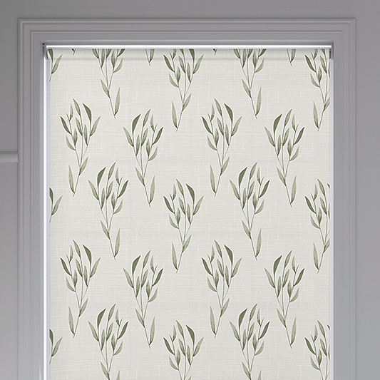 Olive Winter Roller Blind