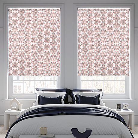 Starburst Rust Roller Blind - Blinds4All.co.uk