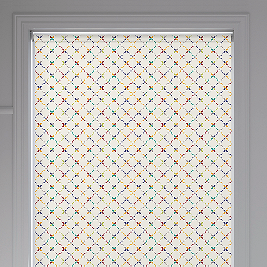 Trellis Bouquet Roller Blind - Blinds4All.co.uk