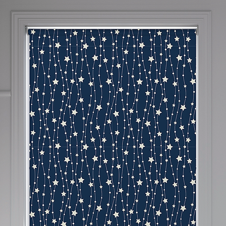 Wish Navy Roller Blind