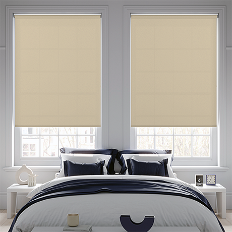 Palette FR Beige Twist Fit Roller Blind - Blinds4All.co.uk