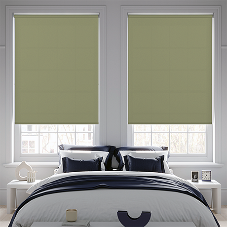 Palette FR Green Twist Fit Roller Blind - Blinds4All.co.uk