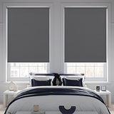 Palette FR Charcoal Roller Blind