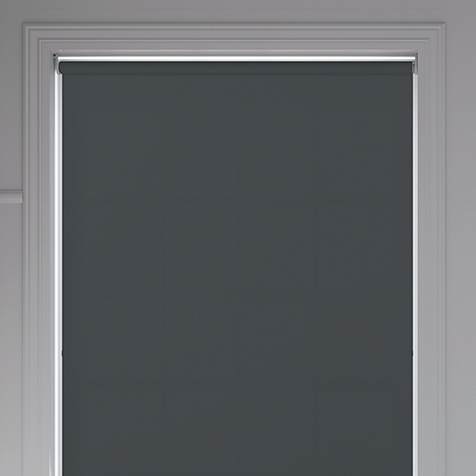 Palette FR Anthracite Twist Fit Roller Blind - Blinds4All.co.uk