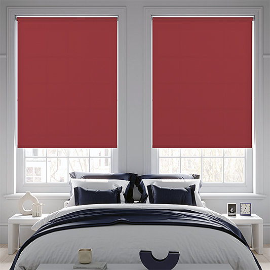 Palette FR Redcurrant Roller Blind