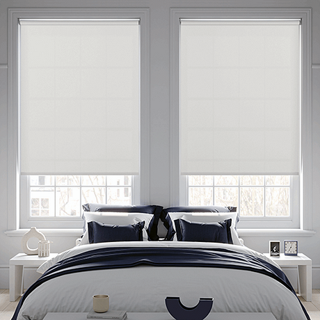 Banlight Duo FR White Twist Fit Roller Blind