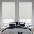 Banlight Duo FR White Roller Blind - Battery Powered