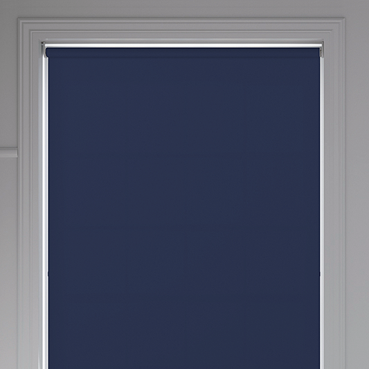 Banlight Duo FR Navy Roller Blind