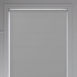 Banlight Duo FR Grey Roller Blind - Battery Powered