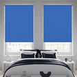 Banlight Duo FR Blue Twist Fit Roller Blind