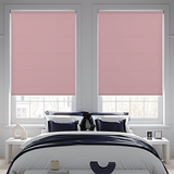 Banlight Duo FR Pink Twist Fit Roller Blind