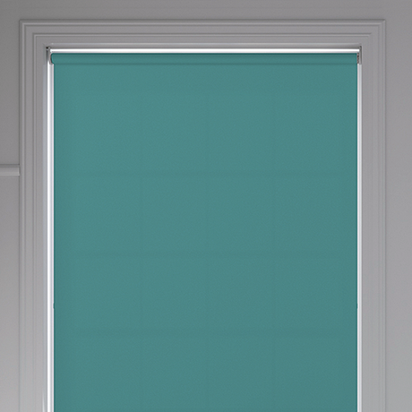 Banlight Duo FR Turquoise Twist Fit Roller Blind