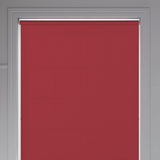 Banlight Duo FR Cerise Roller Blind - Battery Powered