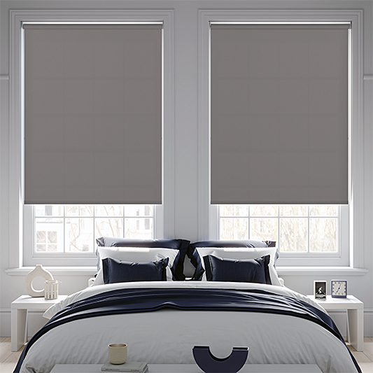 Banlight Duo FR Concrete Roller Blind