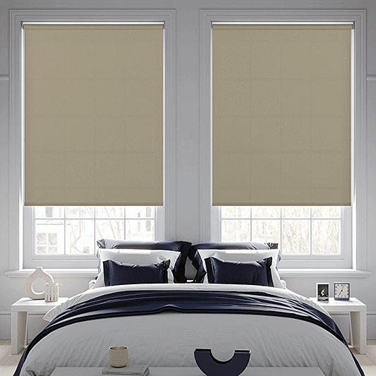 Banlight Duo FR Sand Roller Blind - Battery Powered