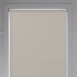 Banlight Duo FR Stone Grey Roller Blind - Battery Powered