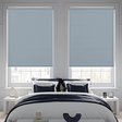 Banlight Duo FR Smokey Blue Roller Blind - Battery Powered